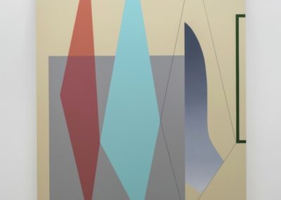 Daniel Langevin, Rossignol, 2015, Vue d’installation : Géométries (2016) Daniel Langevin | Pierre Dorion | Francine Savard Crédit photo : Guy L'Heureux