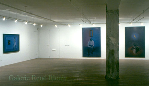 Pierre Dorion, Vue d’installation, Galerie René Blouin, 1991