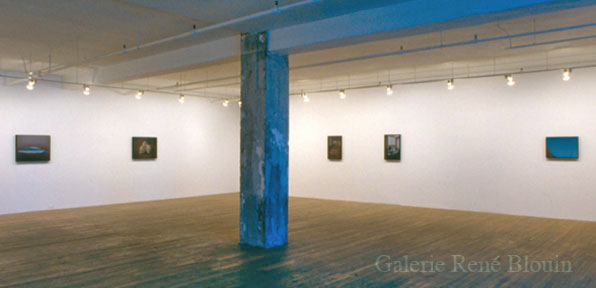 Pierre Dorion, Vue d’installation, Galerie René Blouin, 1998