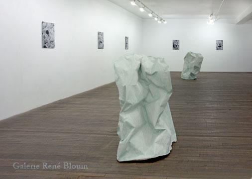 Vue de l’exposition (2010-2011) : Pascal Grandmaison, Photo: Richard Max Tremblay