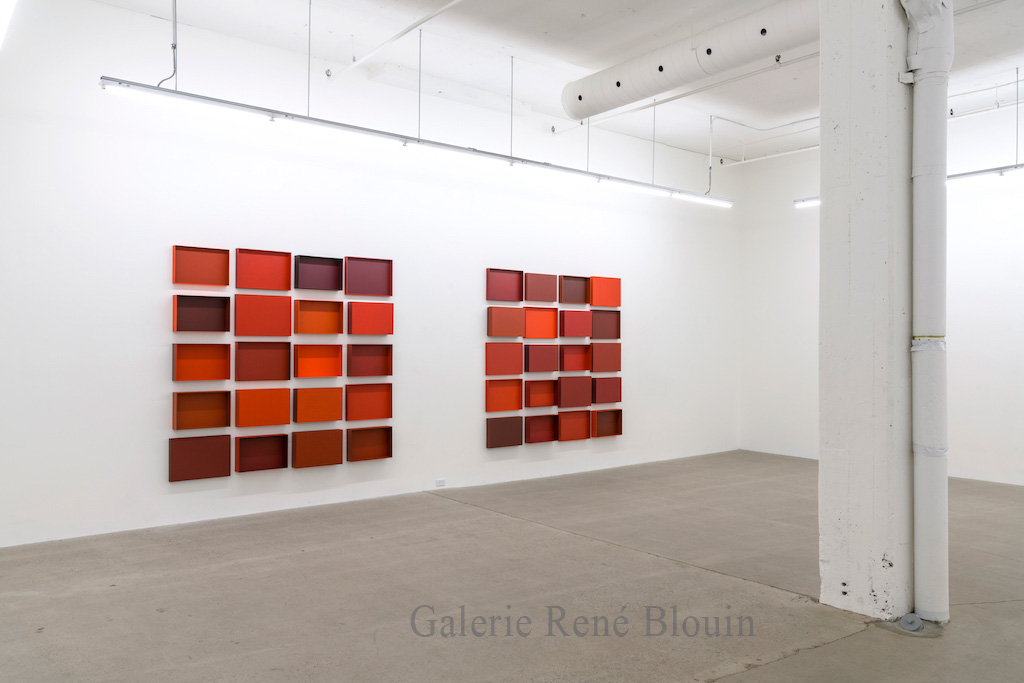 Francine Savard, Vue d’installation - Galerie René Blouin exposition : 25 mars au 6 mai 2017