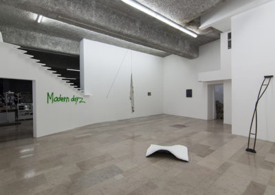 Mathieu Grenier et Jean-Philippe Lockhurst, La forteresse ouverte, 2017, Centre d’art La Halle, Pont-en-Royans (vue d’installation)