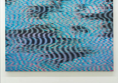 Karine Fréchette, Cascade 9, 2017, Acrylique sur toile, 129,5 x 183 cm / 51 x 72 pouces