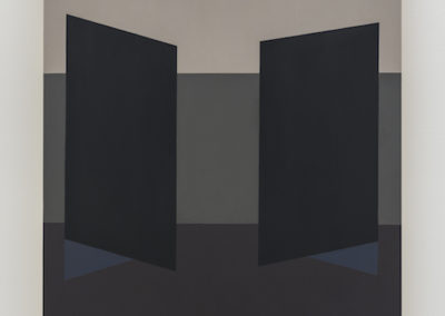 Serena Beaulieu, Untitled (Asymmetry I), 2018, Acrylique sur bois, 51 x 40,5 cm / 20 x 16 pouces