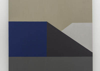 Serena Beaulieu, Base, 2018, Acrylique et huile sur bois, 122 x 91,5 cm / 48 x 36 pouces