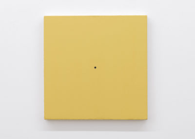 Matthew Feyld, Untitled 19-03, 2018-2019, Acrylique, pigments et pâte à relief sur toile montée sur panneau, 40,64 x 40,64 cm / 16 x 16 pouces
