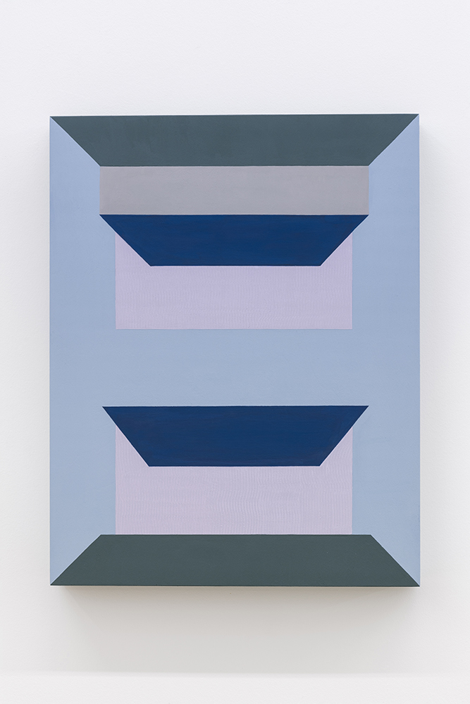 Serena Beaulieu, Untitled (B.G.P), 2018, Acrylique sur panneau de bois, 35,5 x 28 cm / 14 x 11 pouces