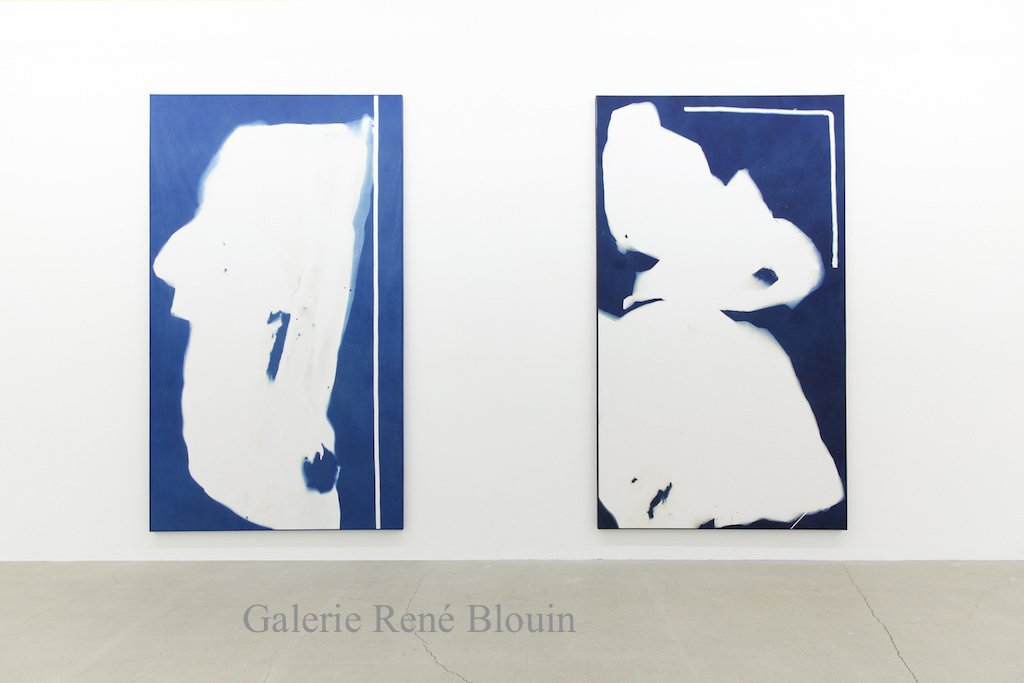 Installation View of work by artist Mathieu Grenier at Galerie René Blouin in Montreal, Quebec