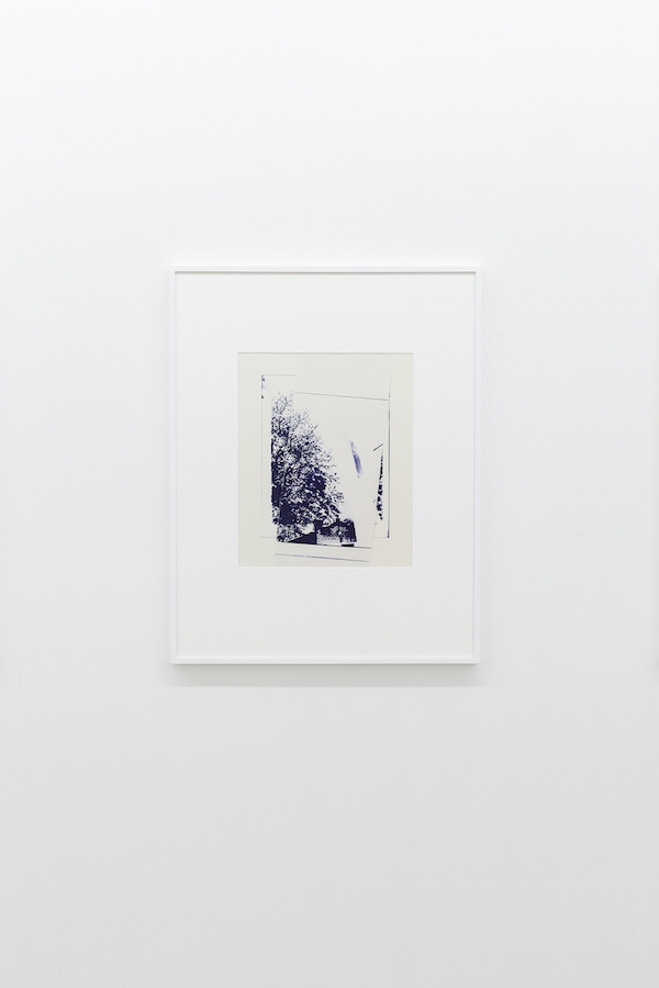 Charles Gagnon, Untitled (8), circa 1974, Cyanotype, 32 x 25 po (papier)