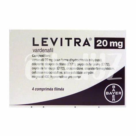 ¿qué Es Levitra 20mg Y Cómo Funciona?